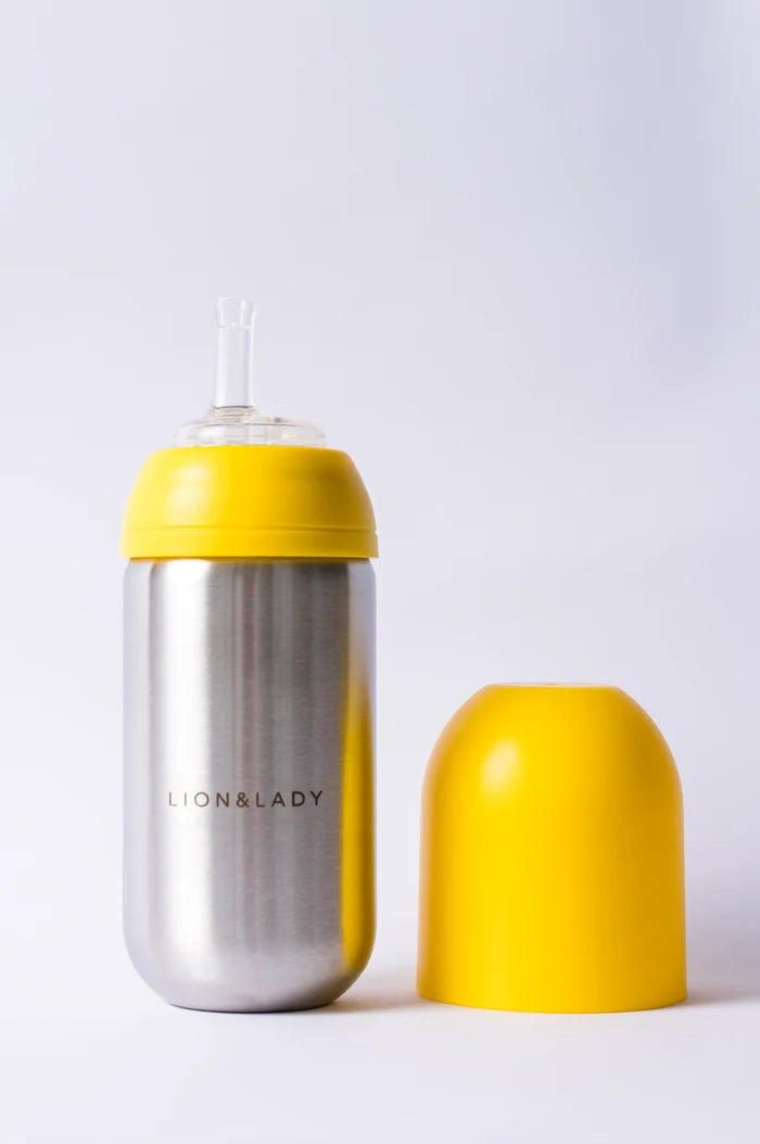 Toddler Straw Cup | Measures to 270ml | Capacity of 350ml | 18/8 Stainless Steel