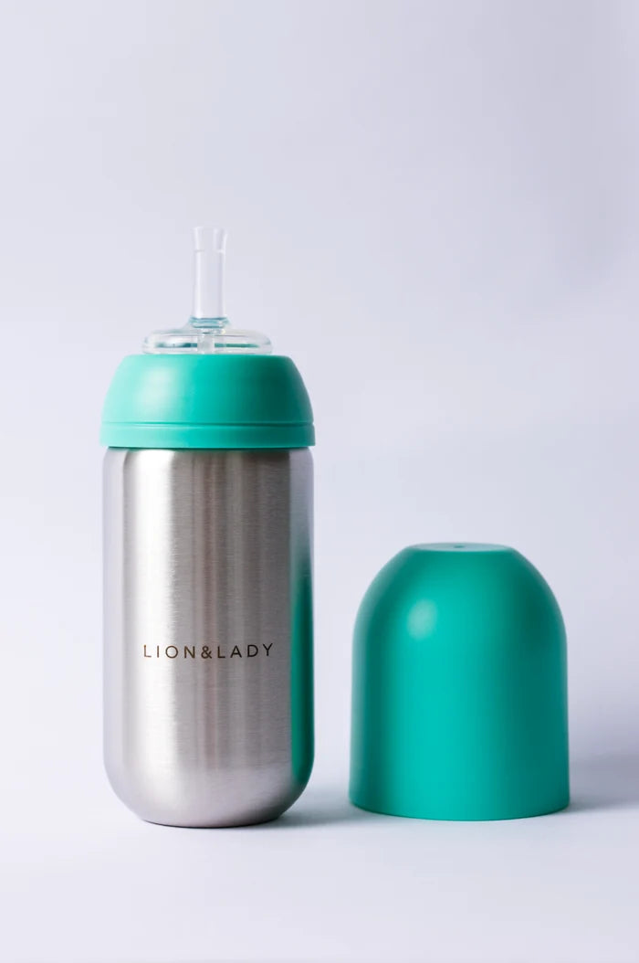 Toddler Straw Cup | Measures to 270ml | Capacity of 350ml | 18/8 Stainless Steel