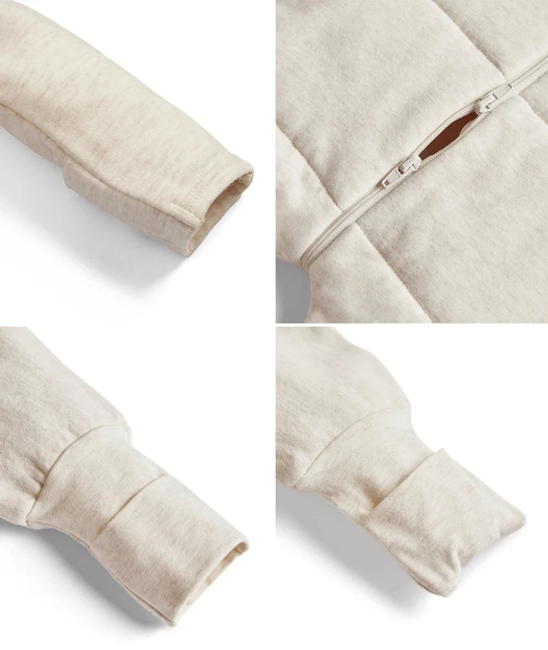 Sleep Onesie - Oatmeal Marle