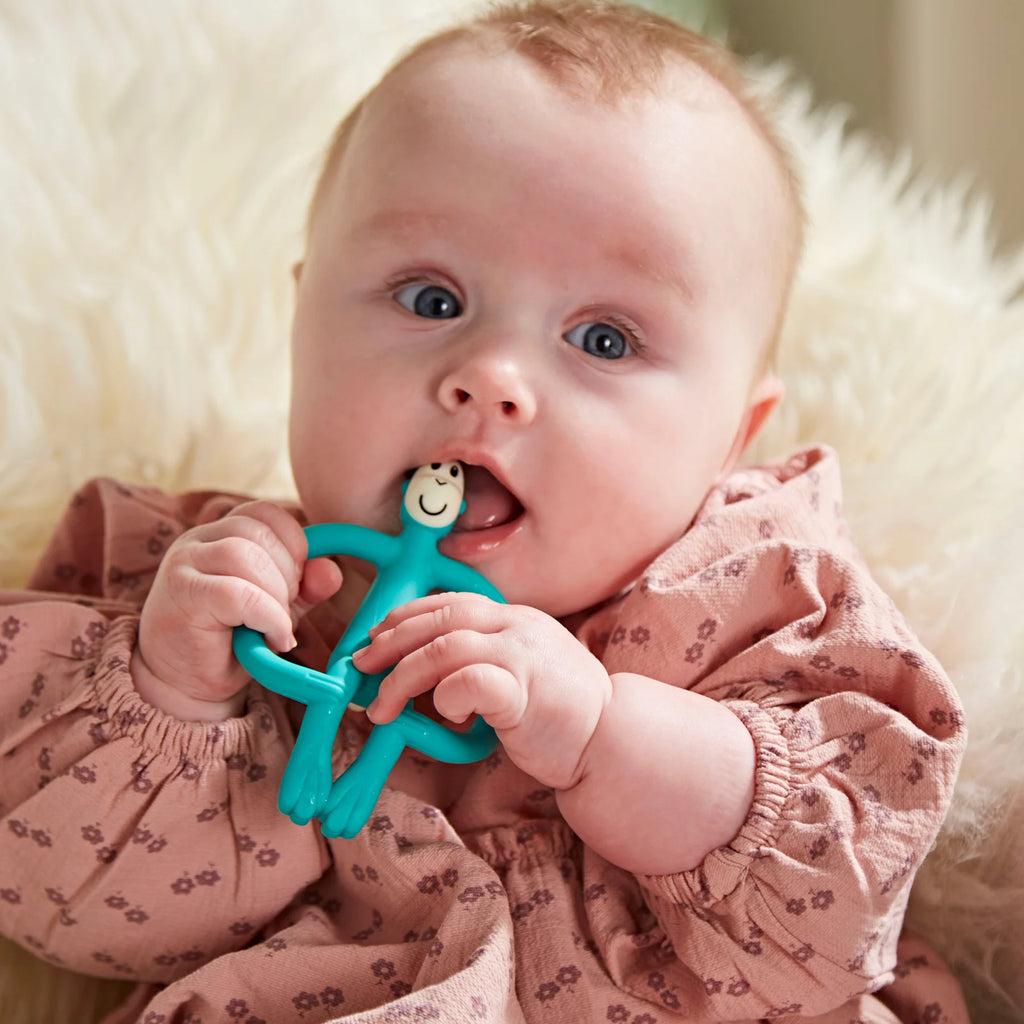 Matchstick Monkey Original Teether - Green