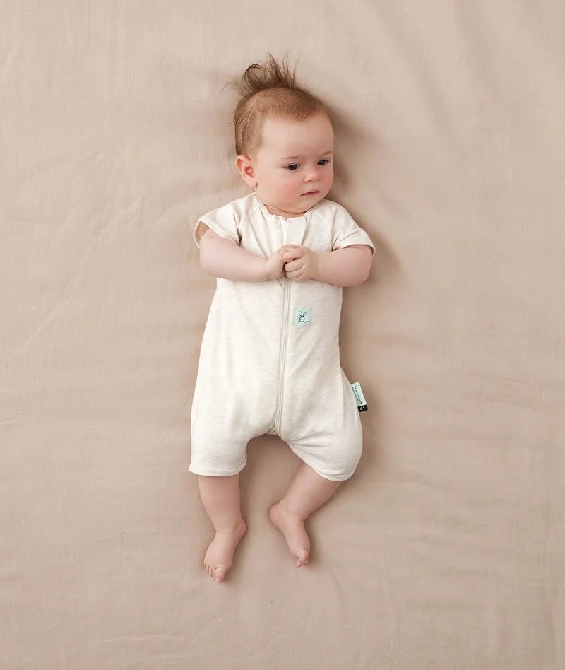Layers Short Sleeve - Oatmeal Marle