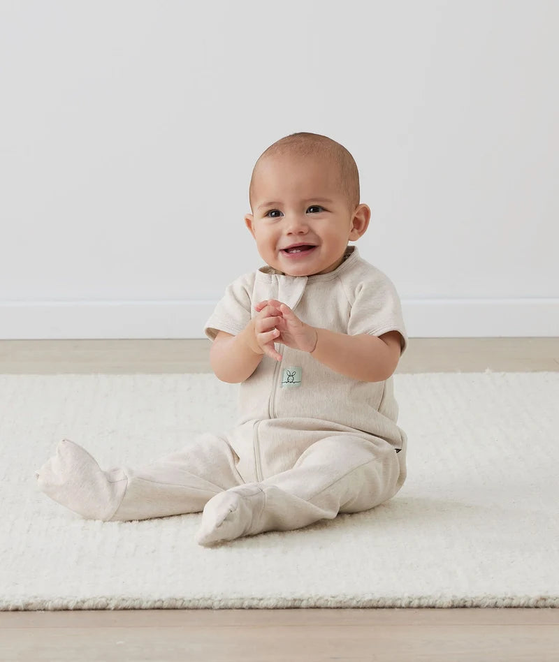 Sleep Onesie - Oatmeal Marle
