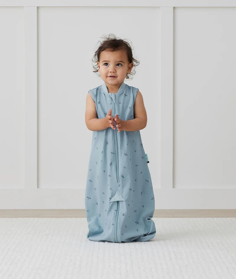Jersey Sleep Suit Bag 0.2 TOG Dragonflies