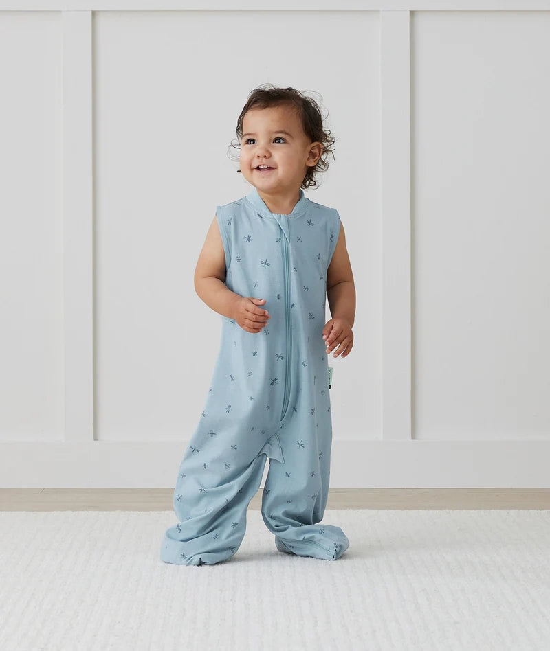 Jersey Sleep Suit Bag 0.2 TOG Dragonflies