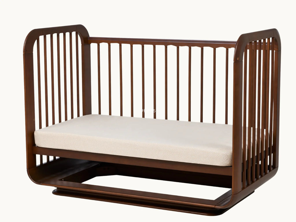 Ollie Sustainable Timber Cot in Walnut PRE ORDER LATE JULY