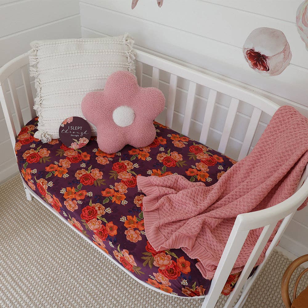 Sienna Organic Fitted Cot Sheet