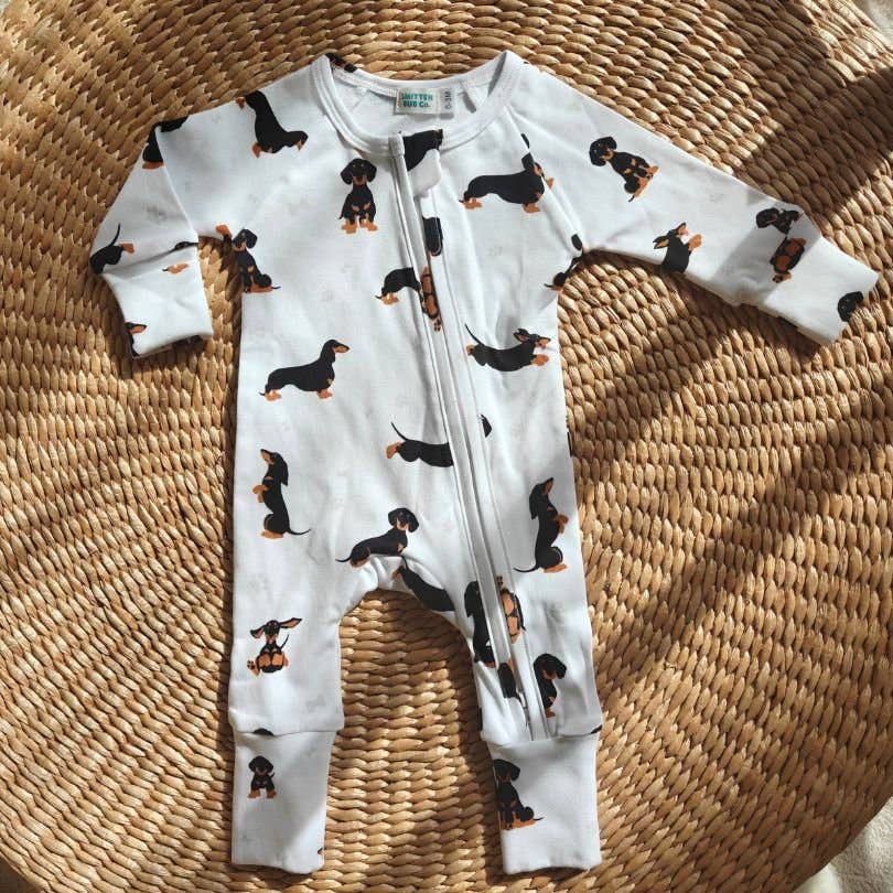 DACHSHUND | Full Zip Unisex Romper