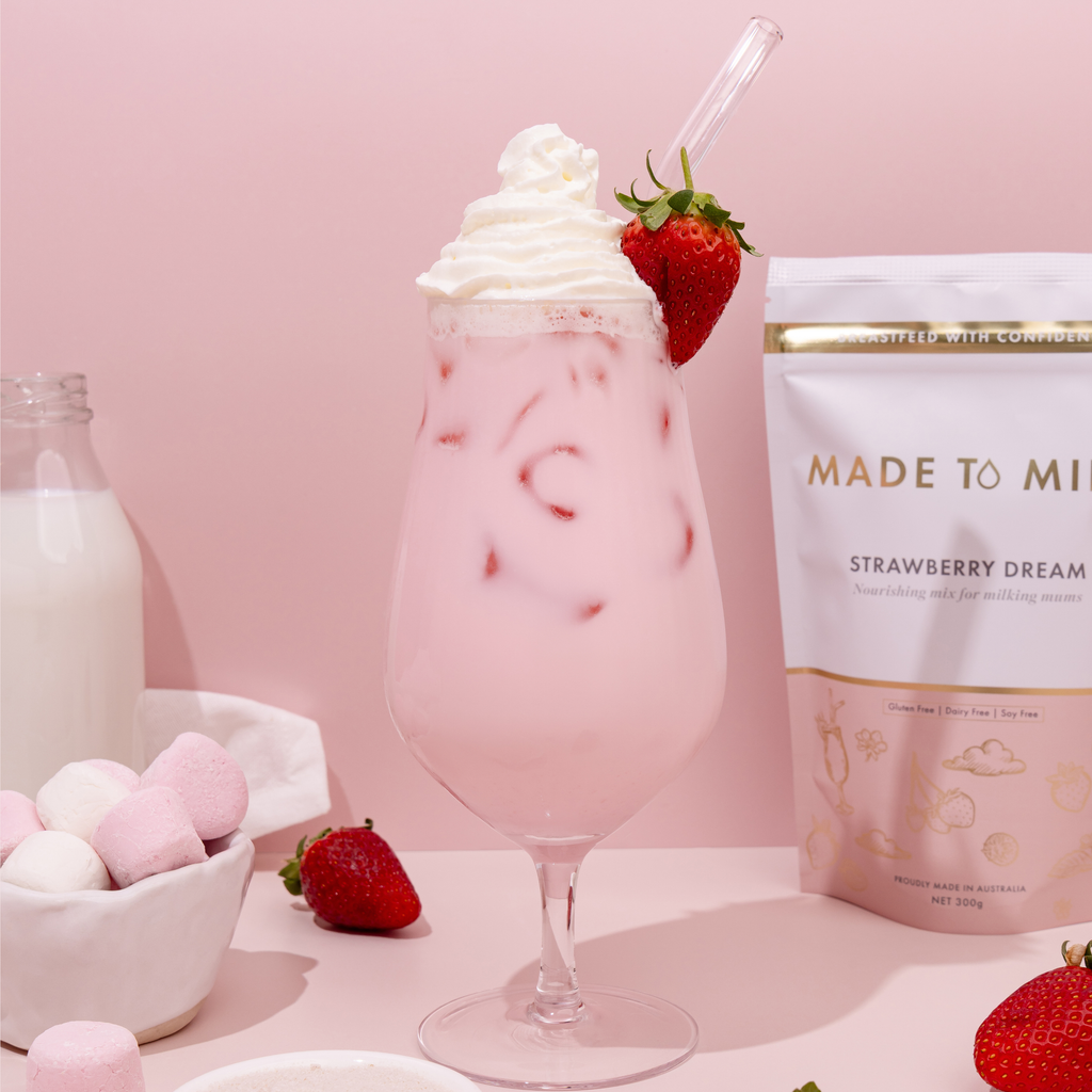 Strawberry Dream Lactation Drink - GF, DF, SF