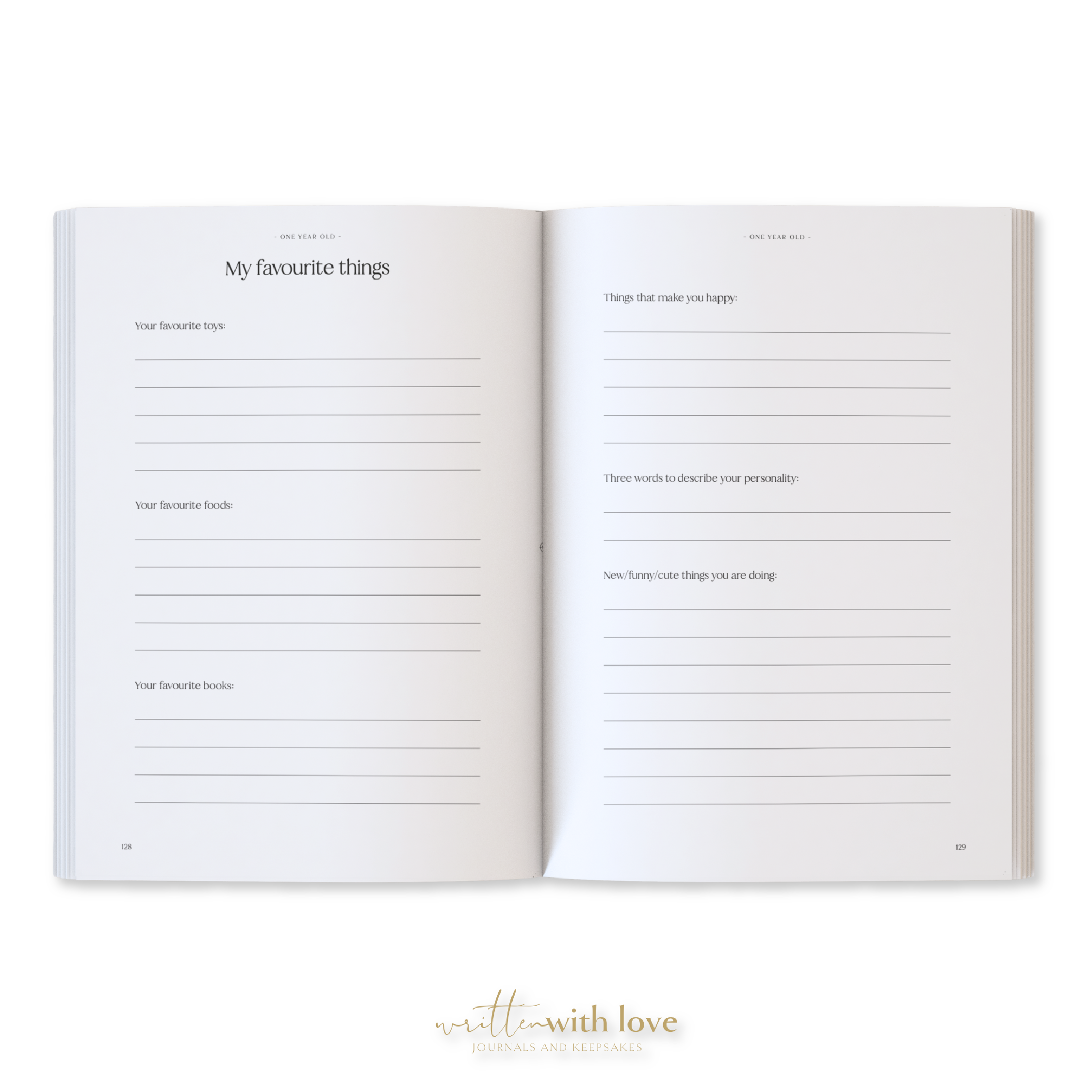 Baby Memory Book - Pregnancy to 5 Years - Sage Green - Boxed