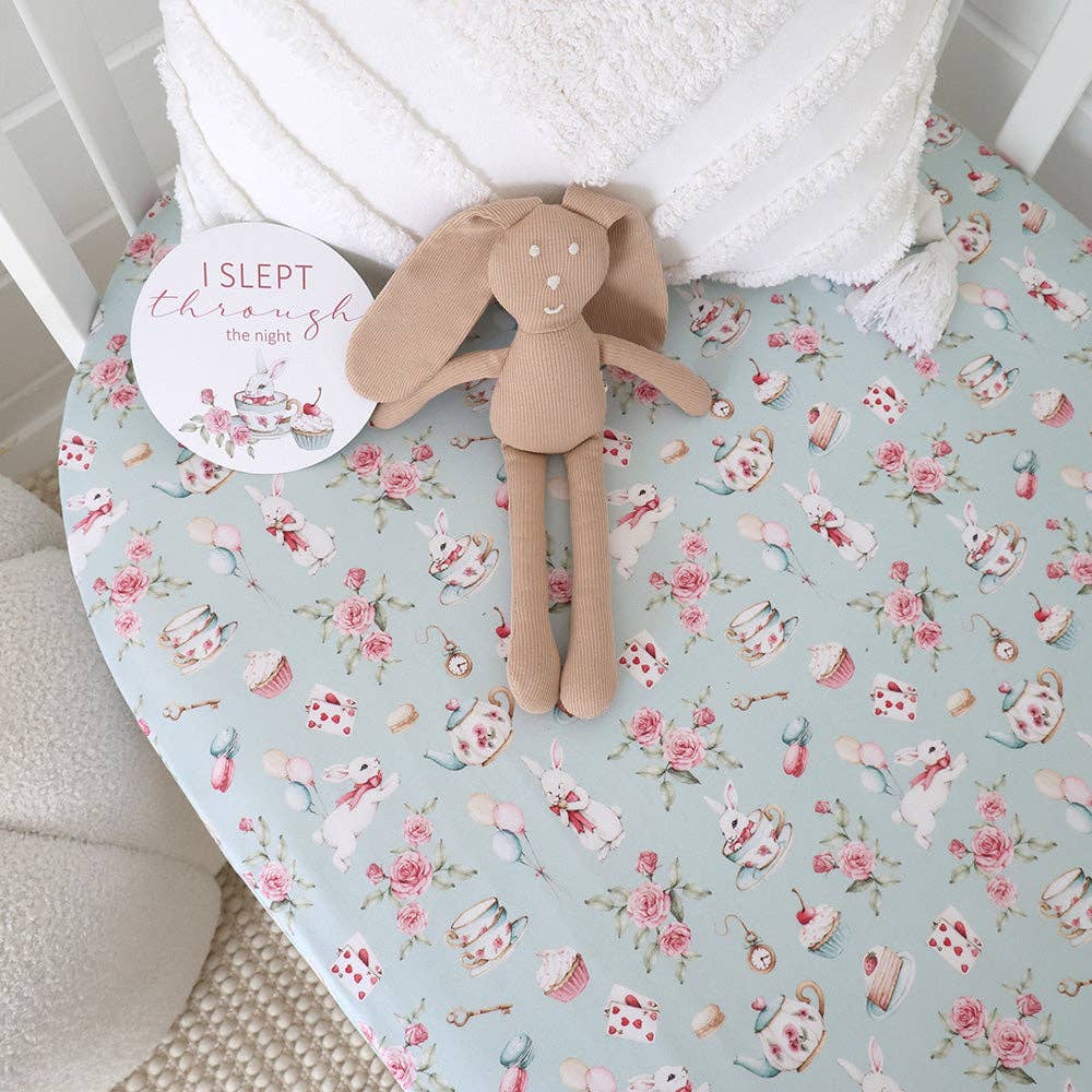 White Rabbit Organic Fitted Cot Sheet