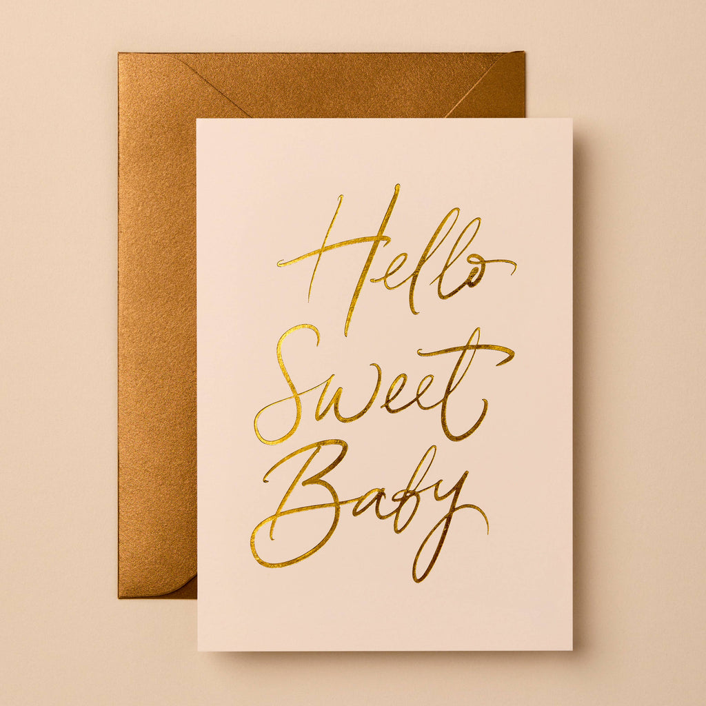 HELLO SWEET BABY CARD