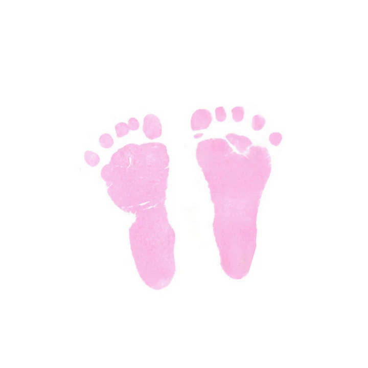 BABYink Ink-less Frame Kit - Pretty Pink