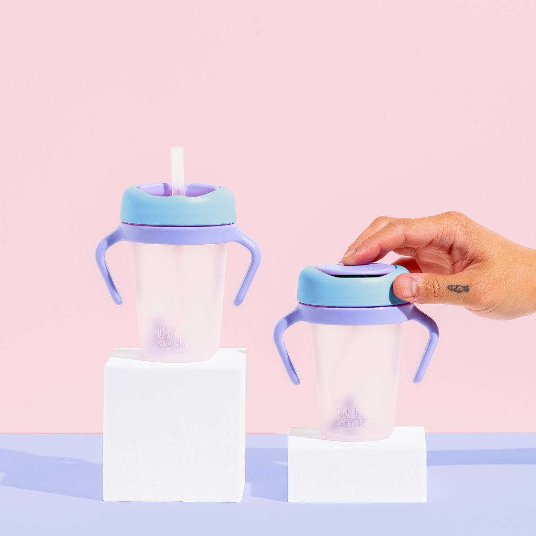 Weighted Straw Sippy Cup Two Pack