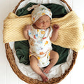 Beach Fun Short Sleeve Organic Bodysuit
