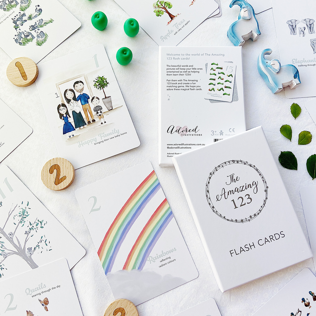 The Amazing 123 Flash Cards