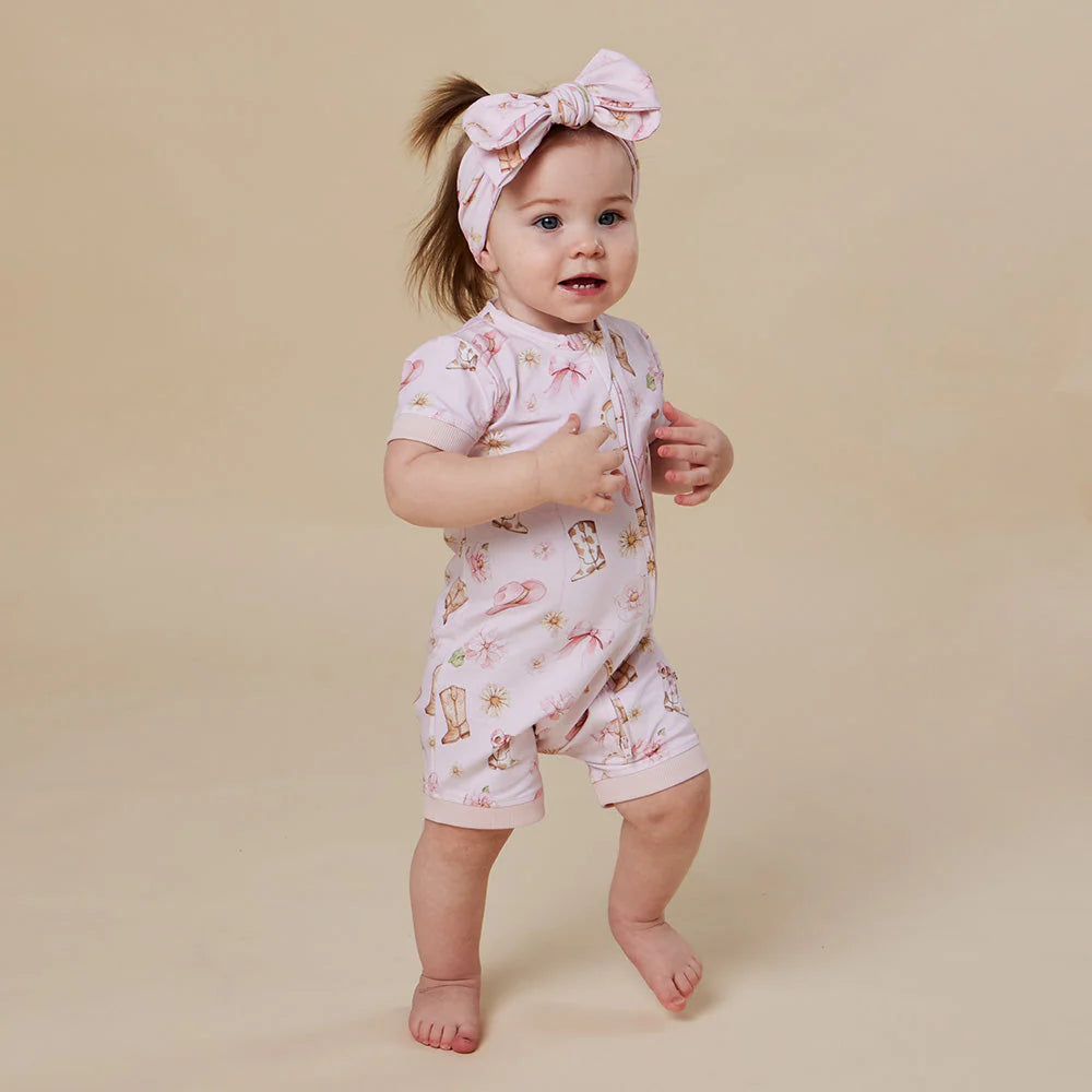 Boots & Bows Organic Snuggle Shortie