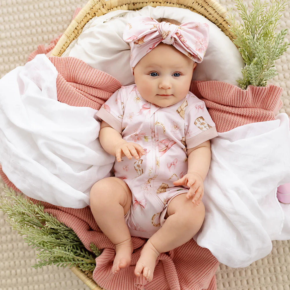 Boots & Bows Organic Snuggle Shortie