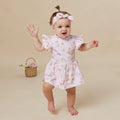 Boots & Bows Short Sleeve Organic Dress