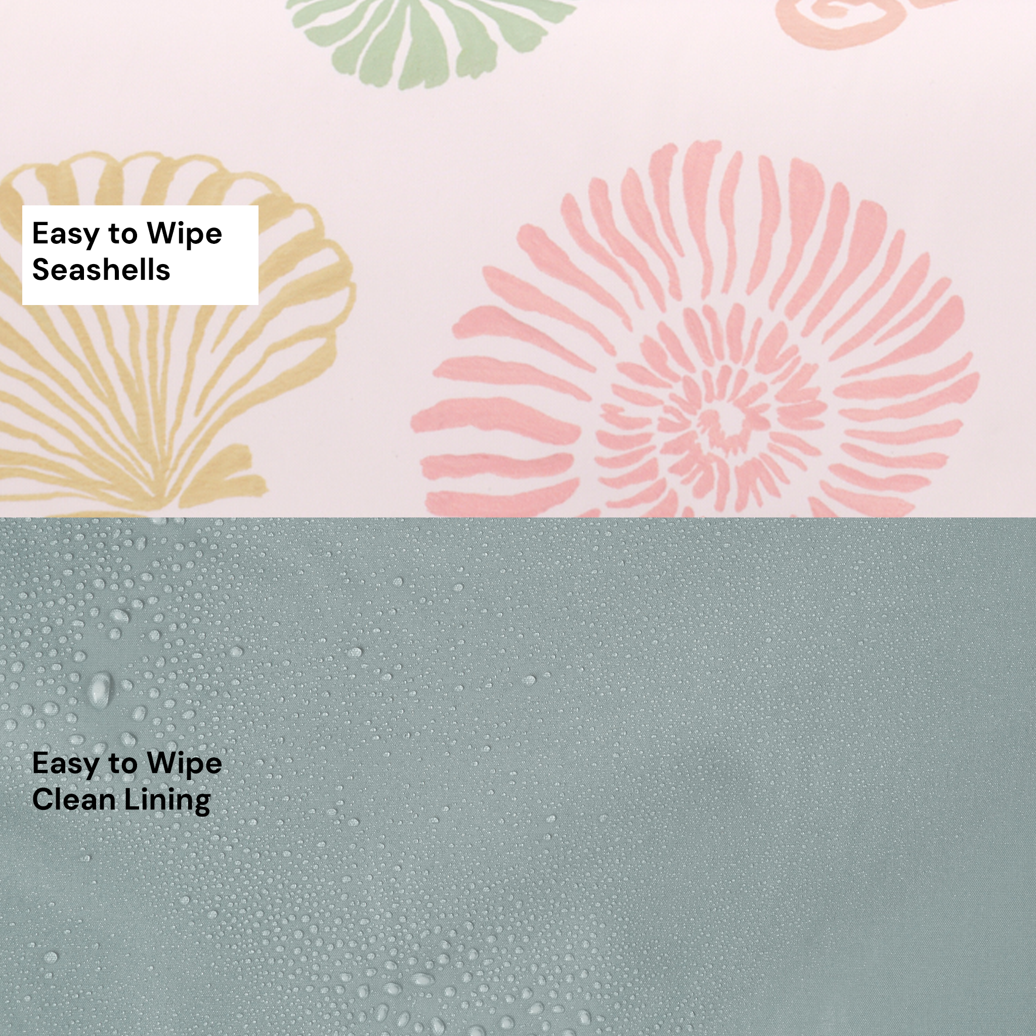 Change Mat Clutch - Seashells