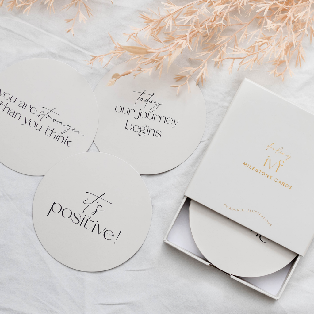Darling IVF  Milestone Cards