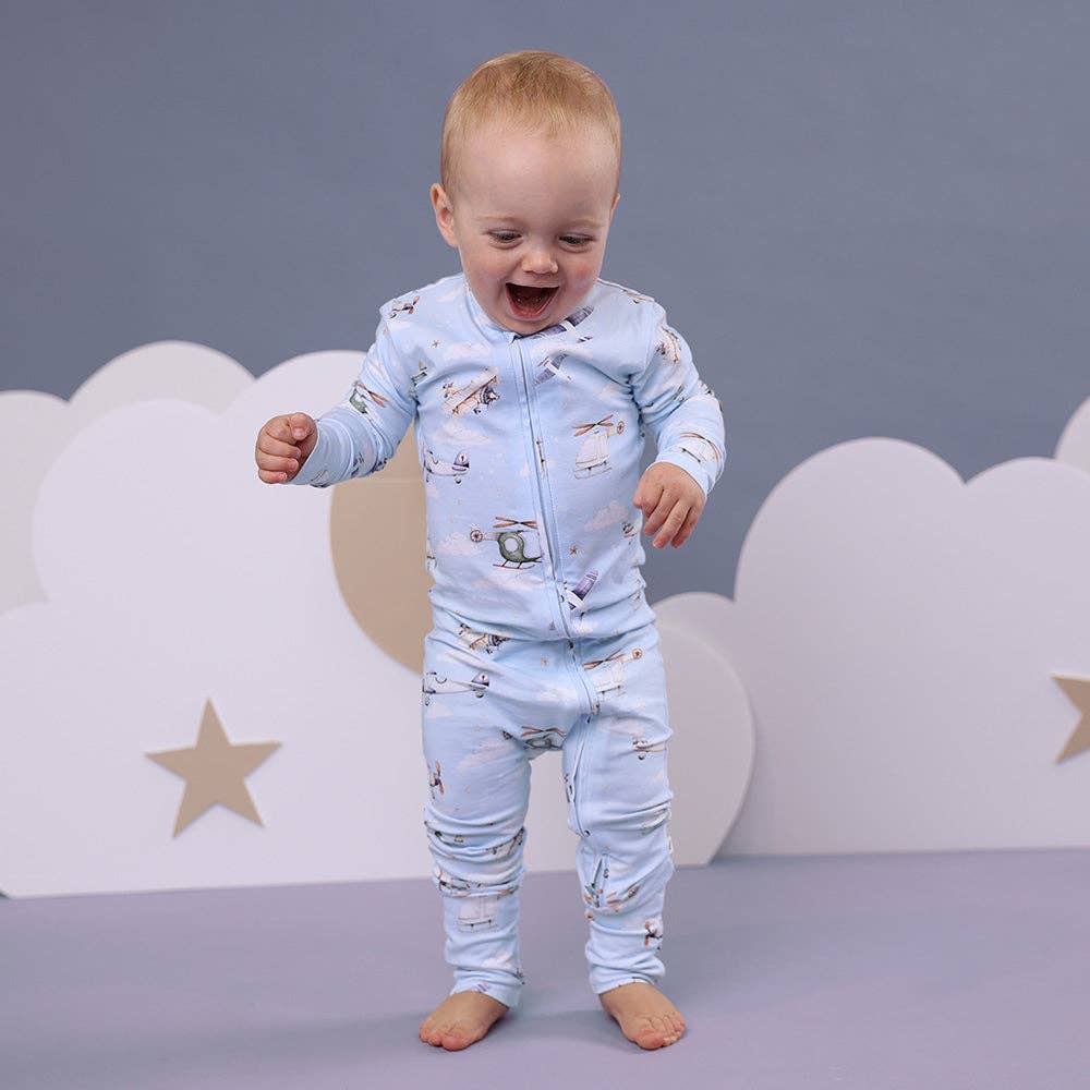 Taking Flight Organic Snugglesuit Convertible Romper