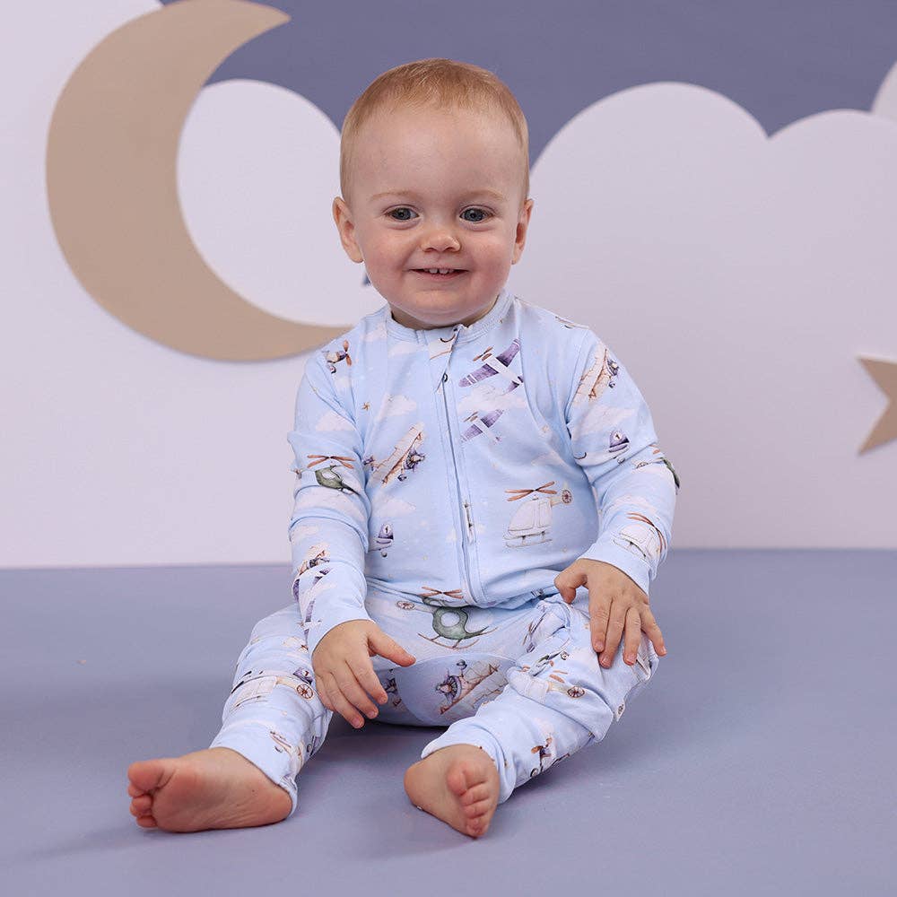 Taking Flight Organic Snugglesuit Convertible Romper