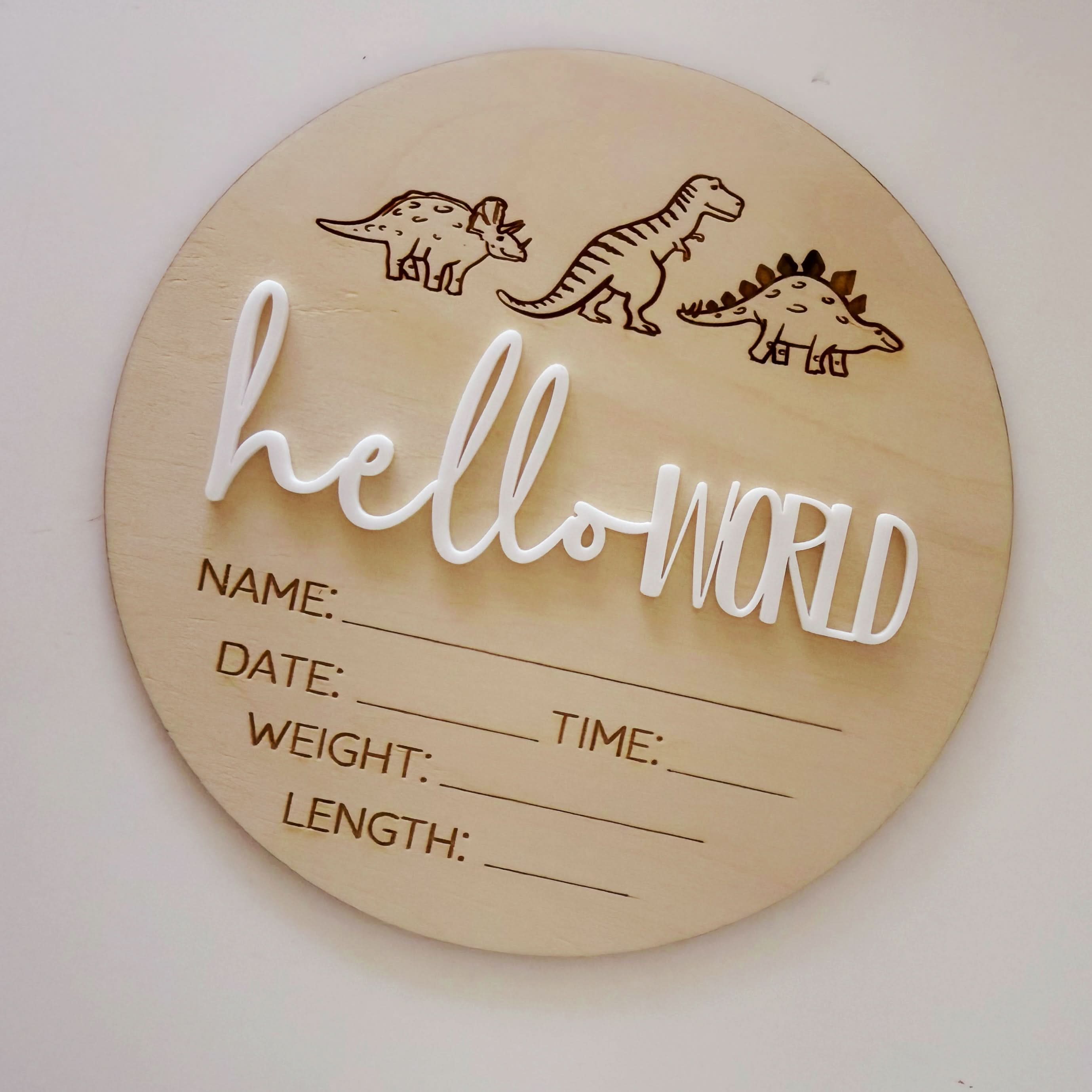 Hello world dinos