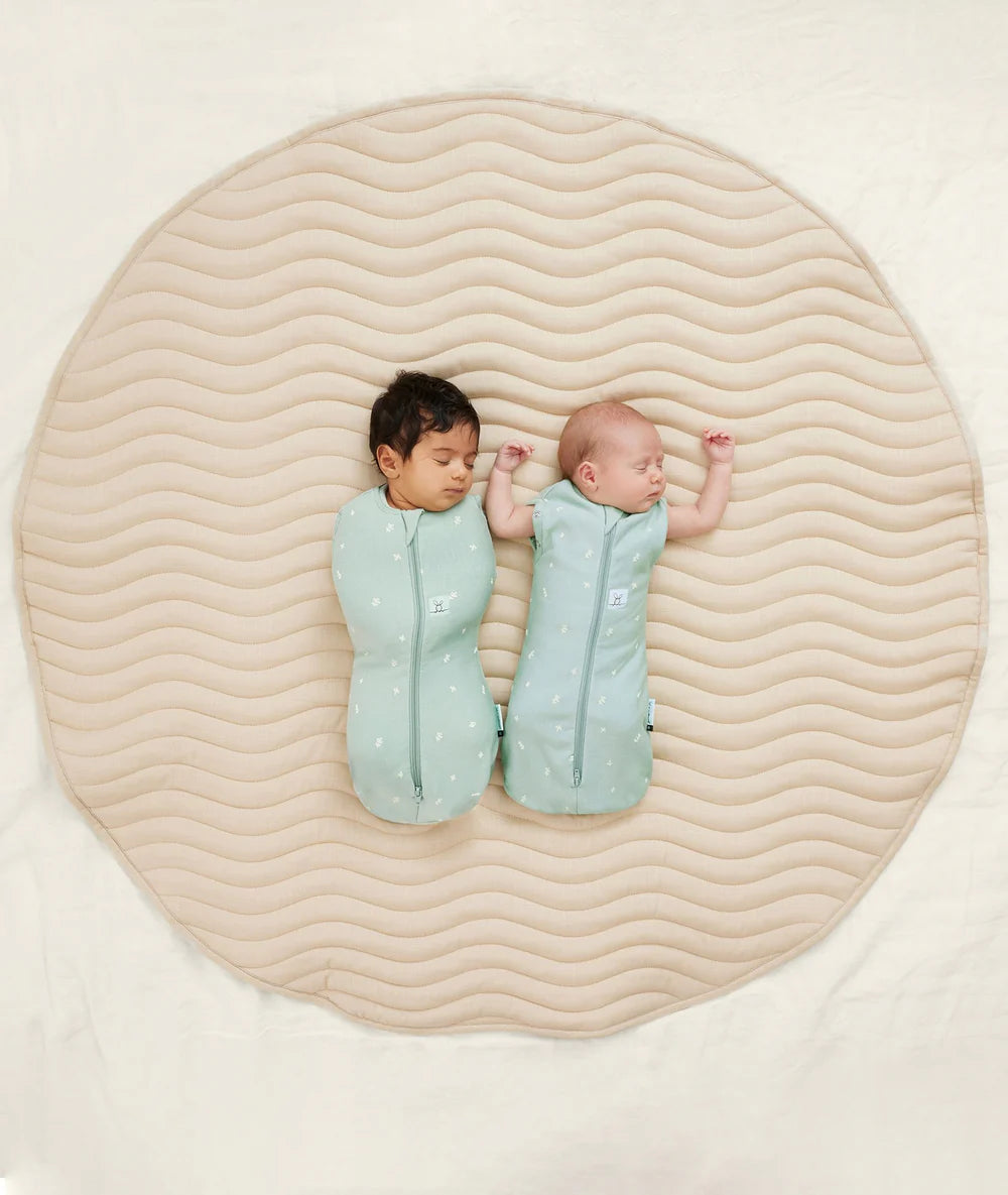 Tiny Baby Cocoon Swaddle Bag - Sage