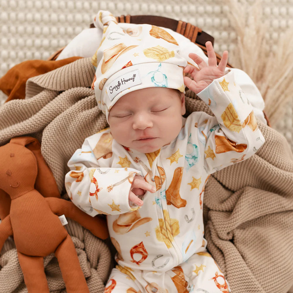 Cowboys Organic Snugglesuit Convertible Romper