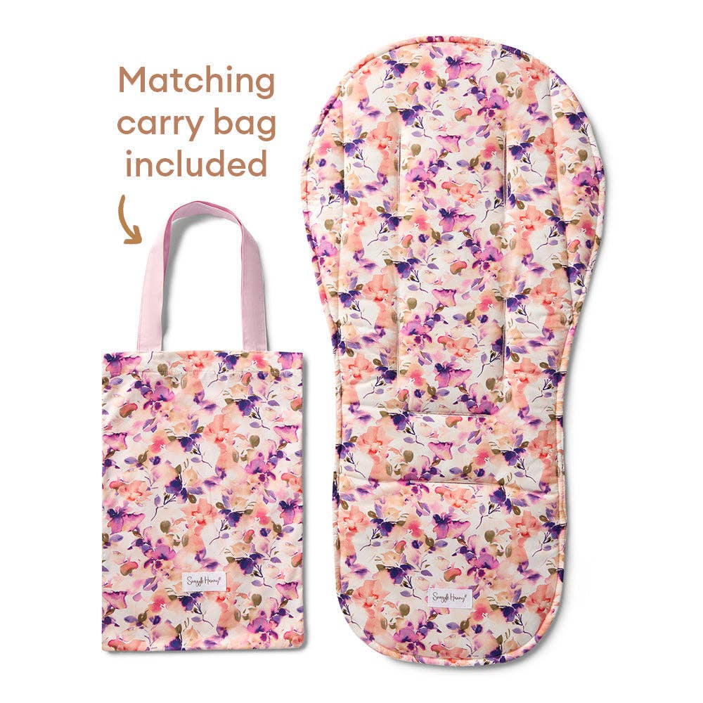 Blushing Beauty Universal Organic Pram Liner