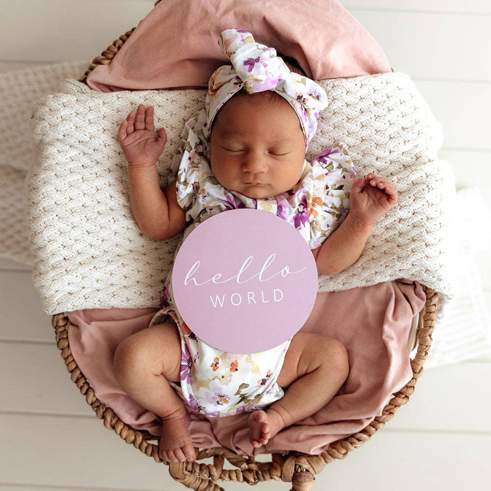 Isla & Lilac Reversible Milestone Cards