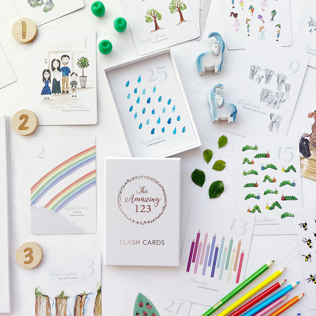 The Amazing 123 Flash Cards