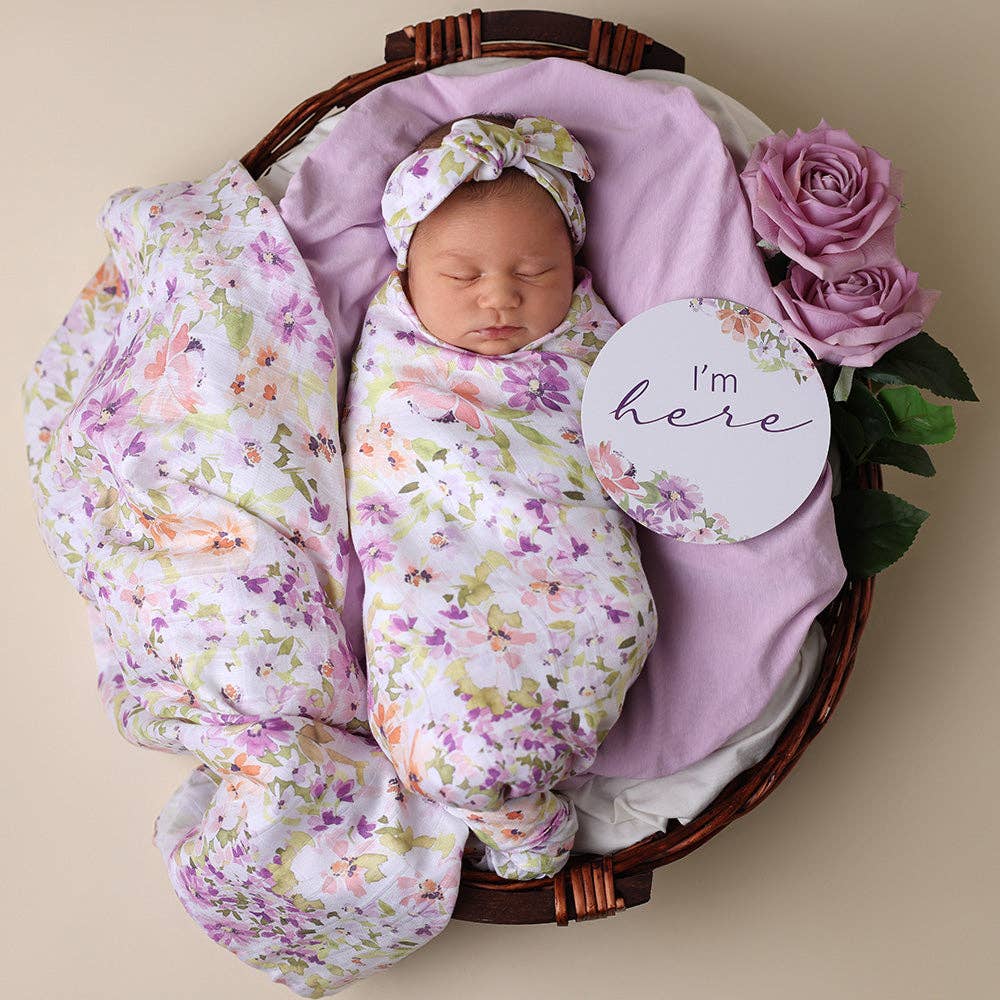 Isla & Lilac Reversible Milestone Cards