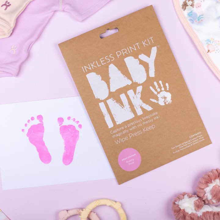 BABYink Ink-less Frame Kit - Pretty Pink