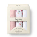 Large Organic Muslin Wraps 3 Pack - Camille/Milk/Fairytale