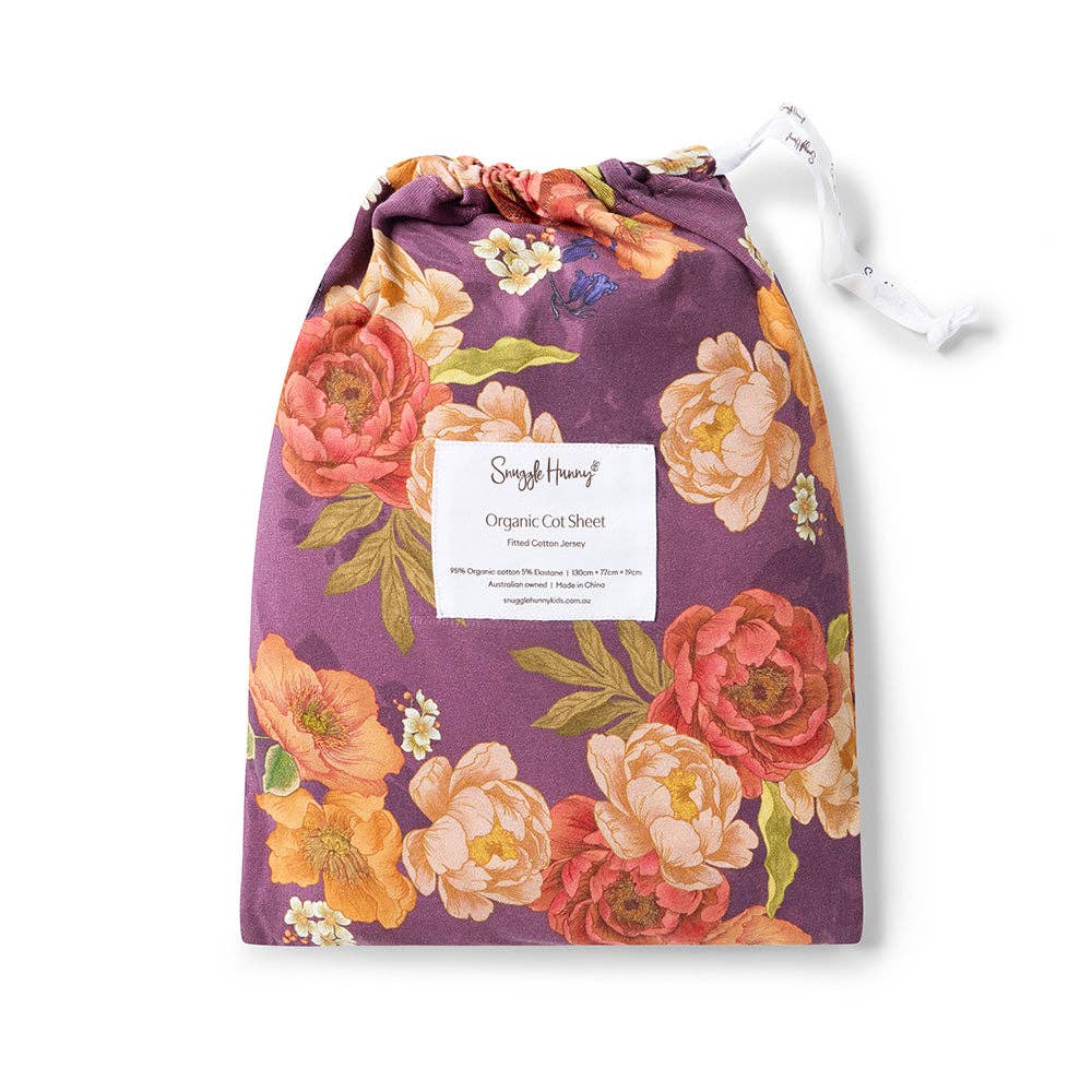 Sienna Organic Fitted Cot Sheet