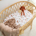 Wild Horses Organic Bassinet Sheet / Change Pad Cover