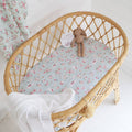 White Rabbit Organic Bassinet Sheet / Change Pad Cover