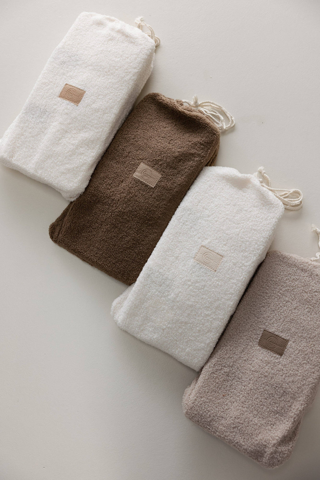 Teddy Nappy Caddy- Soft Nude- NEW