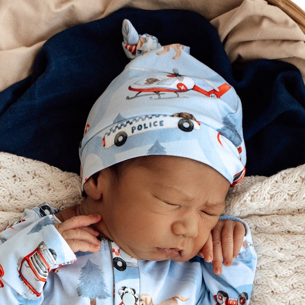 To The Rescue Organic Knotted Beanie