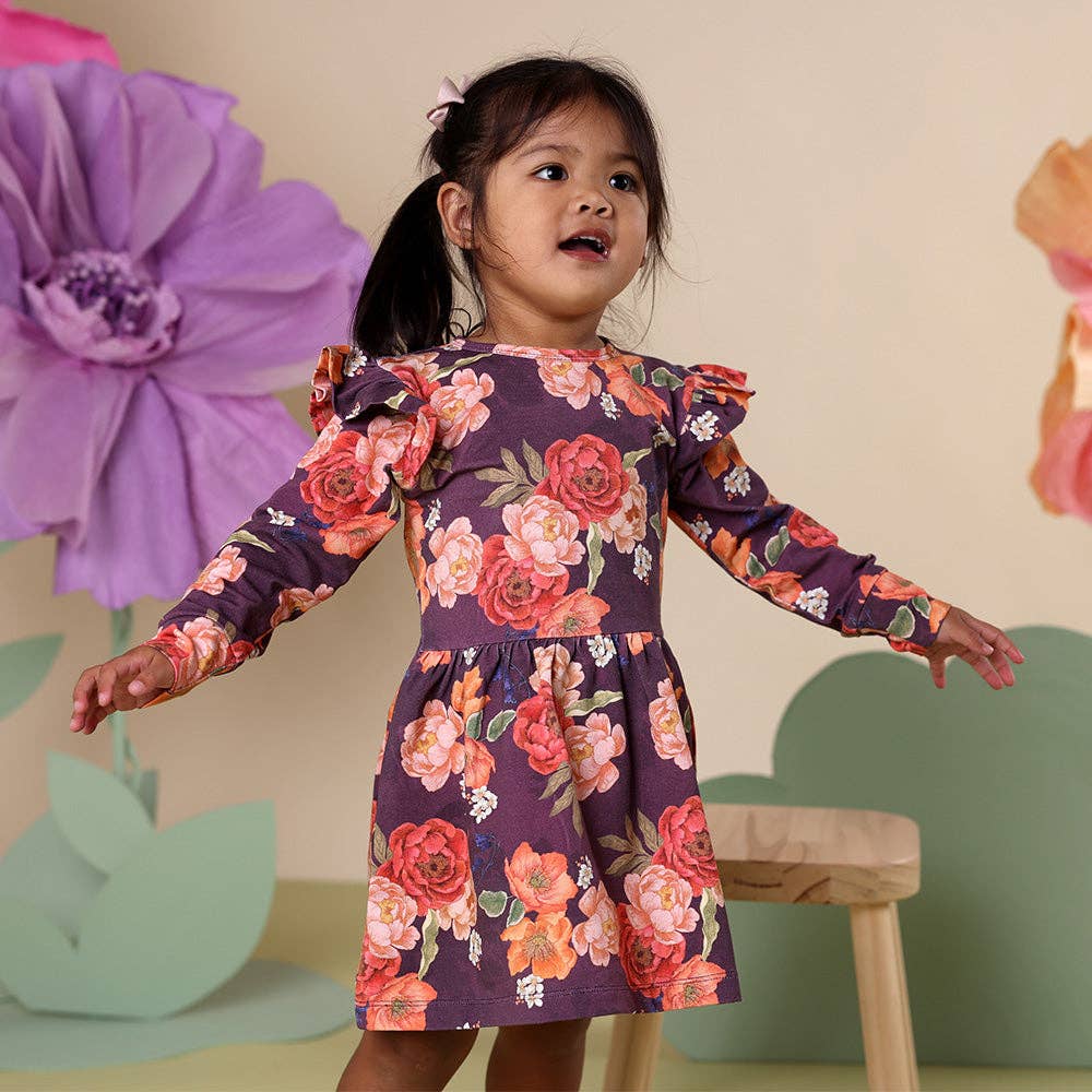 Sienna Long Sleeve Organic Dress