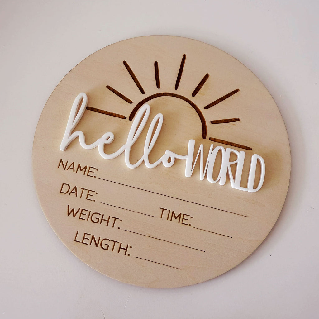 Hello world sun