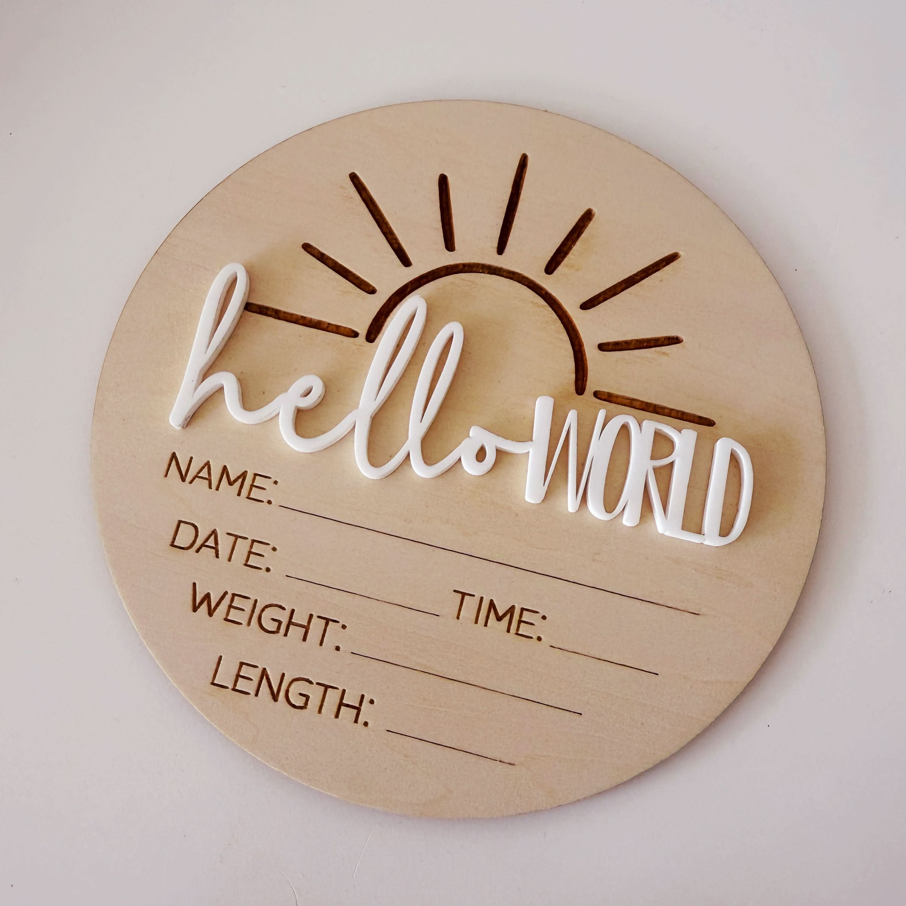 Hello world sun