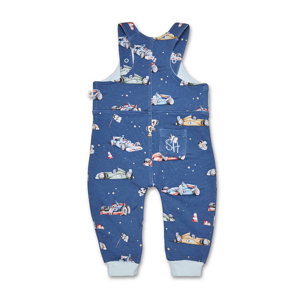 Little Racers Organic Snuggle Overalls