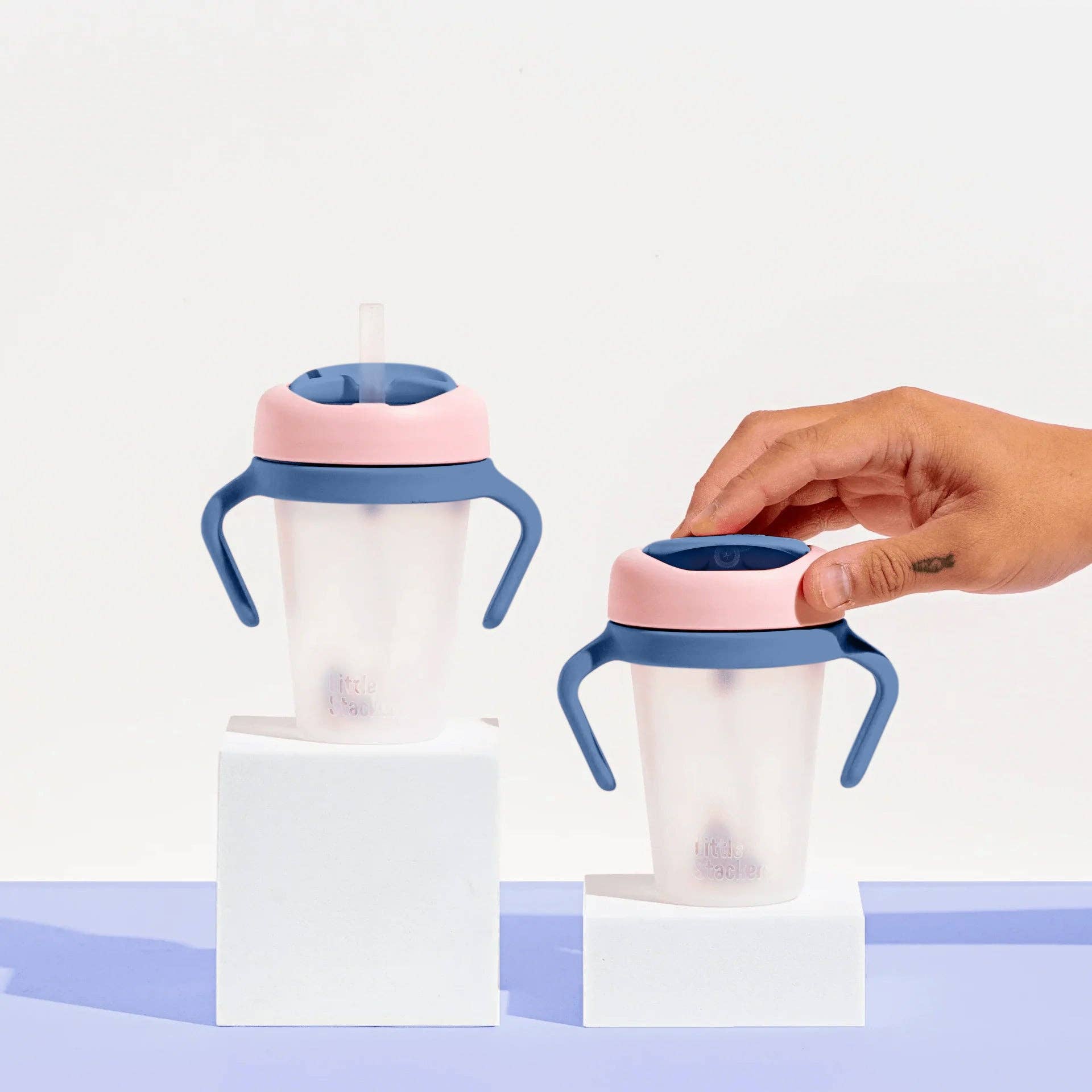 Weighted Straw Sippy Cup Two Pack
