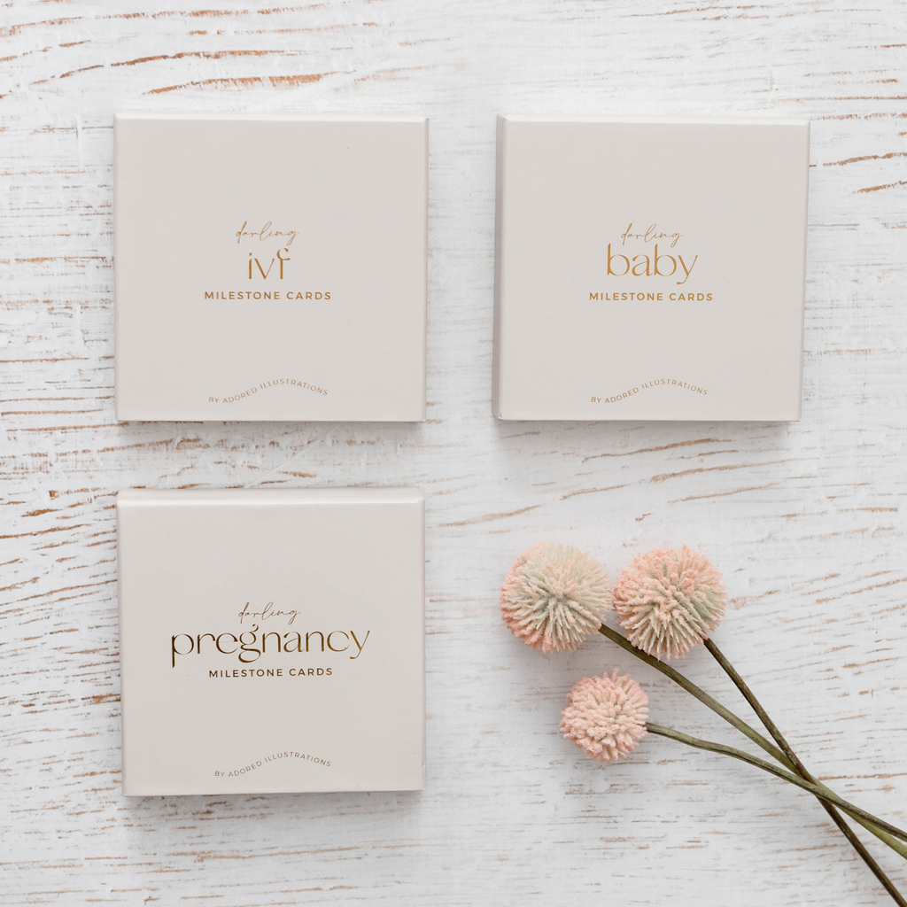Darling IVF  Milestone Cards
