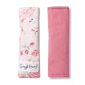 Flamingos Universal Reversible Pram Strap Covers