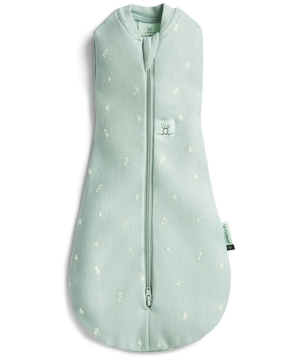 Tiny Baby Cocoon Swaddle Bag - Sage