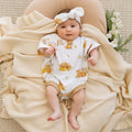 Highland Cows Organic Oversized Romper