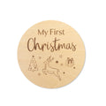 Christmas / Easter Large Wooden Milestone Card